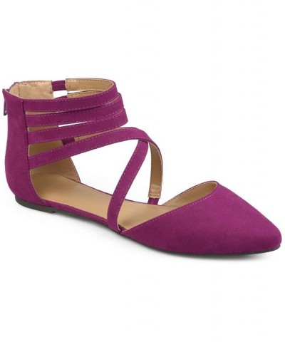 Women's Marlee Flat Purple $38.40 Shoes