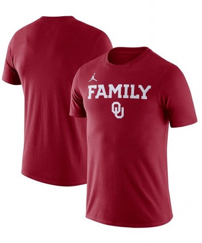 Men's Crimson Oklahoma Sooners Family T-shirt $14.55 T-Shirts